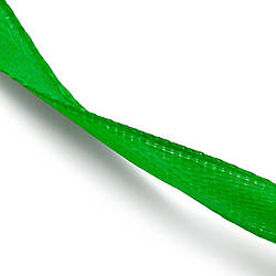 Стрічка атласна 0,6 см Зелений 1 рулон +-91 м