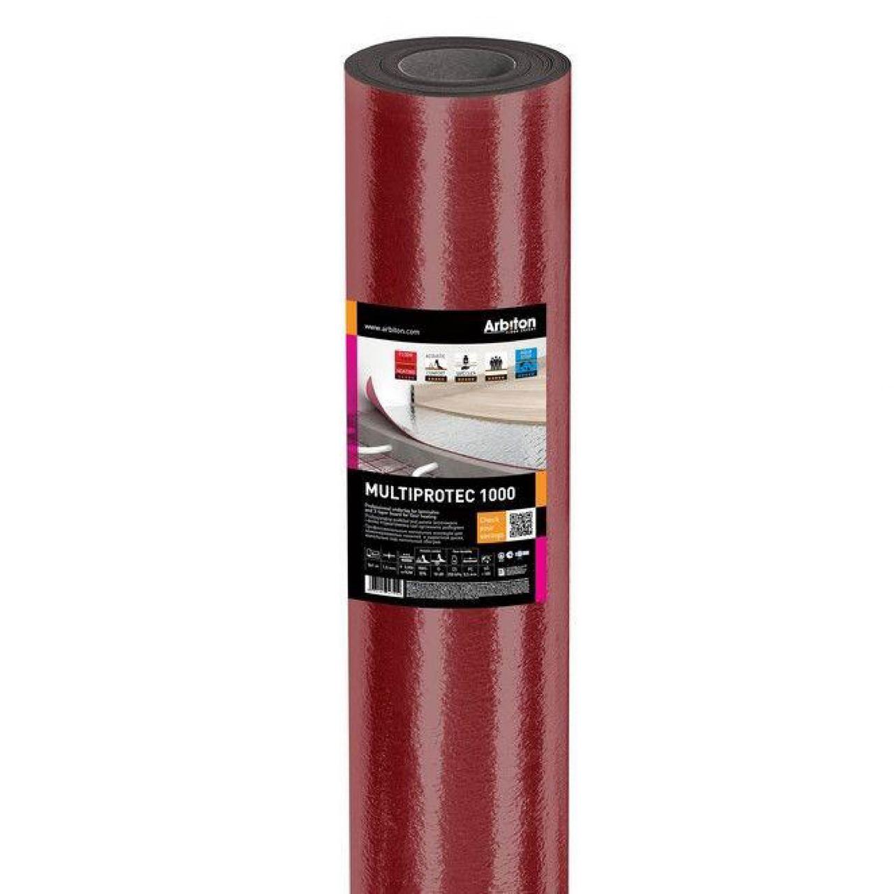 Подложка Arbiton Multiprotec 1000 1,5 мм PU с минералами фольгированая ...