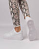 Зимові жіночі кросівки Nike Air Force 1 Low Winter White ХУТРО взуття Найк Форс білі низькі теплі шкіряні, фото 8