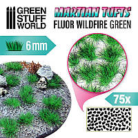 GSW Martian Fluor Tufts - FLUOR WILDFIRE GREEN