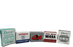 Леза для педикюрного станка, 10 шт/уп, в асортименті