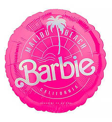 Повітряна кулька "Барбі", розмір - 45 см., США, колір - рожевий
