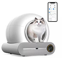 Автоматический туалет для кошек TONEPIE T-01 WiFi OZON-стерилизация