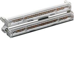 Клемник для щита UNIVERS PE/N, 2x25 по 11х16мм2 і 14х10мм2 Hager KM25A