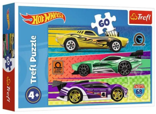 Пазлі Trefl 60ел. Траса. Hot Wheels No17389 (20)