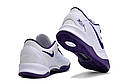 Eur36-46 Чоловічі баскетбольні кросівки Nike Kobe 8 Protro White Court Purple, фото 6
