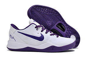 Eur36-46 Чоловічі баскетбольні кросівки Nike Kobe 8 Protro White Court Purple