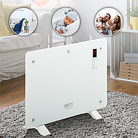 Електричний конвекційний скляний конвектор LCD з дистанційним керуванням Camry CR 7721