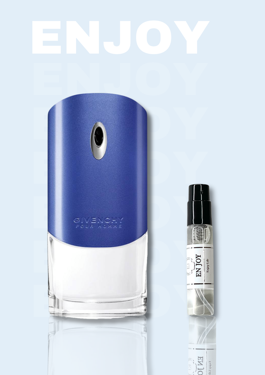 Чоловічі парфуми аналог Givenchy Blue Label пробник, свіжий пряний аромат парфумів Живанші Пур Гом Блю Синій