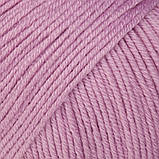 Пряжа Gazzal Baby Cotton 3422 Рожево-бузковий, фото 3