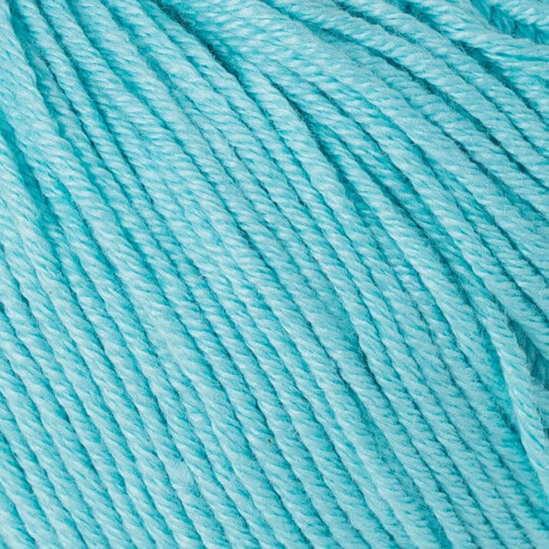 Пряжа Gazzal Baby Cotton 3451 Ніжна бірюза