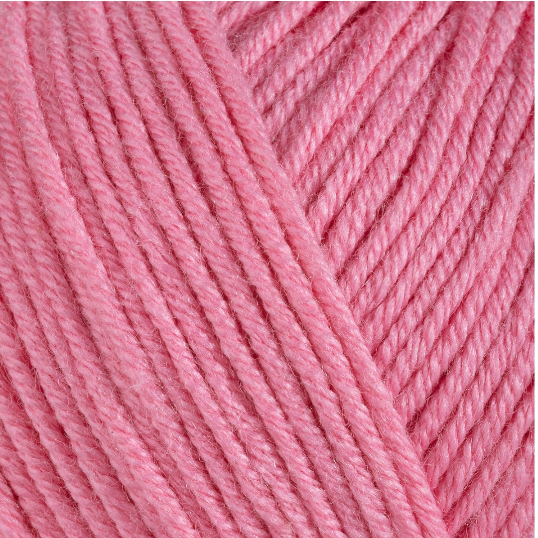Пряжа Gazzal Baby Cotton 3455 Рожевий