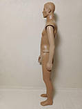 Манекен чоловічий тілесний у повний ріст сбірний, фото 3