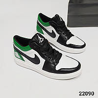 Кросівки шкіряні зелені /22090/ 39р