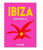 Скандинавский постер з коттону IBIZA Bohemia Spain 40с х 60 см