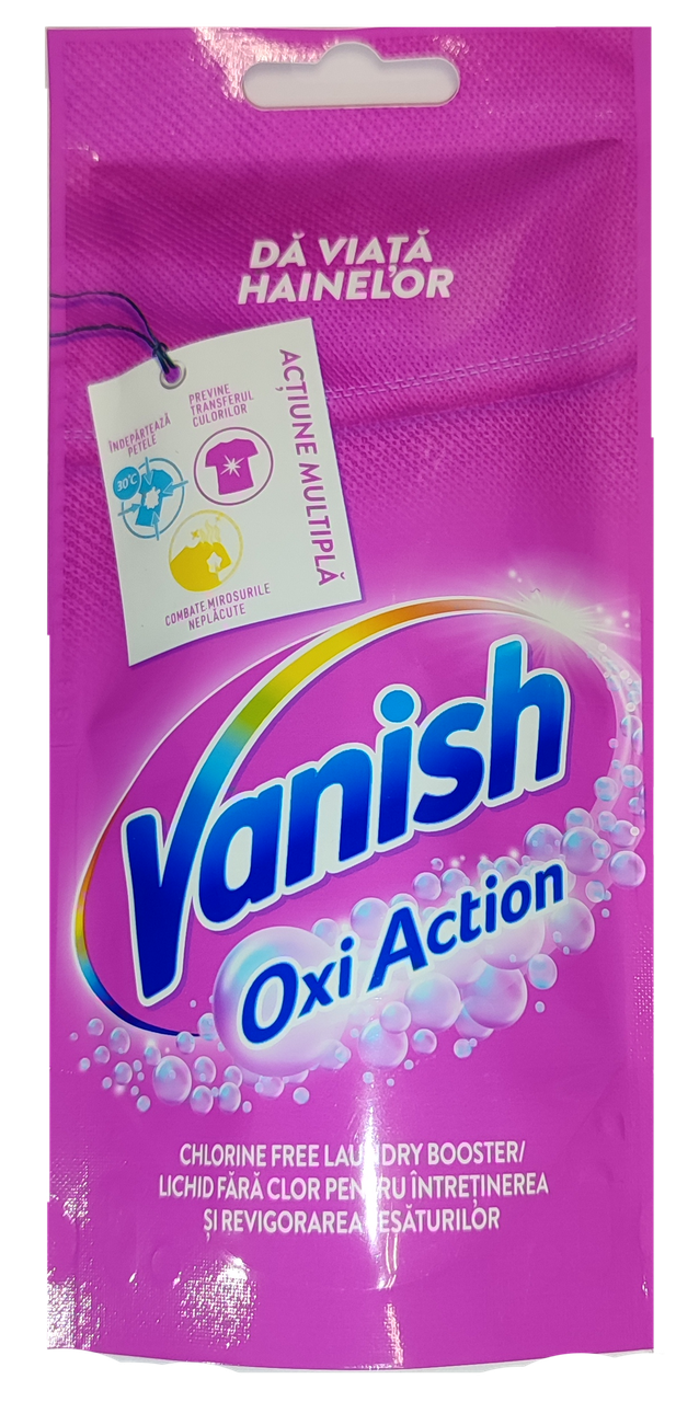 Засіб для виведення плям для тканин VANISH OXI ACTION 100 мл