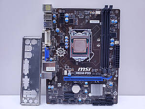 Материнська плата s1150 MSI H81M-P33 (Socket 1150,DDR3,б/у)