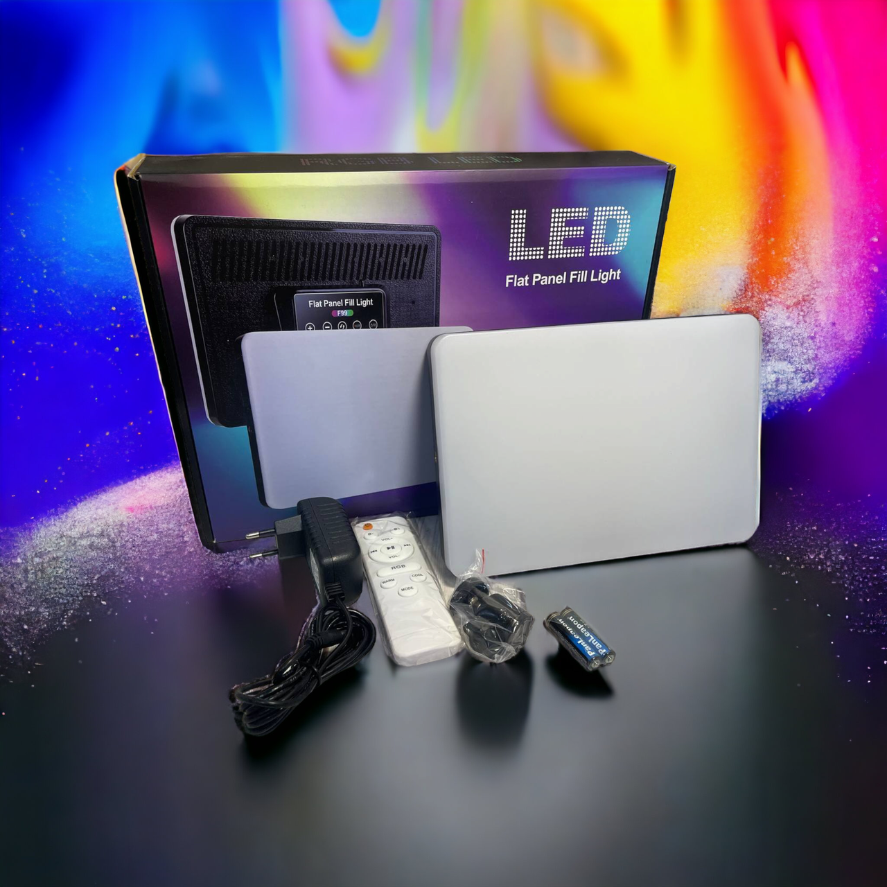 Свет для фотостудии F99 RGB Осветитель для фото- и видеосъемки ...