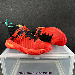 Eur36-46 чоловічі жіночі баскетбольні кросівки Nike Kyrie 2 Inferno червоні
