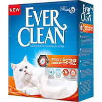 Ever Clean (Эвер Клин) Fast Acting Наполнитель комкующийся для кошачьего туалета с активированным углем 6 л