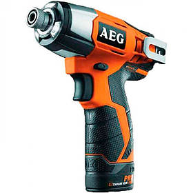 Гайковерт імпульсний ударний акумуляторний AEG : 2 x Li-Ion 12 В, 2 Агод, 115 Нм, 1/4" + кейс DW