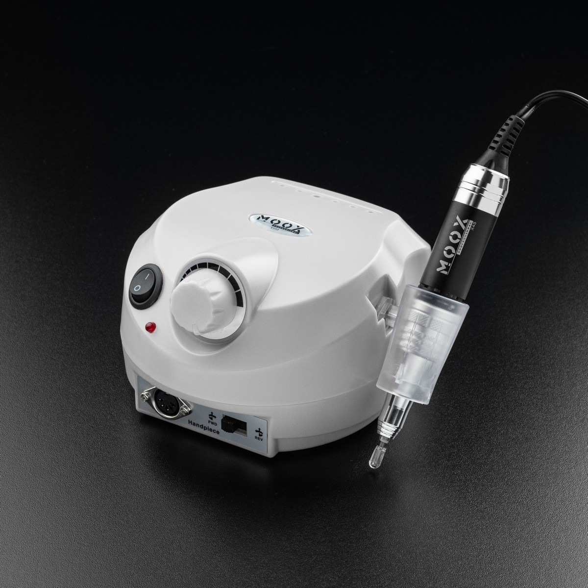 Фрезер для манікюру та педикюру MOOX X500 45 000 об/хв 65 W Білий, фото 1