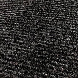 Ковролін на клейовій основі Чорний 600*600*4мм покриття для підлоги з ворсом килим самоклейка для дому