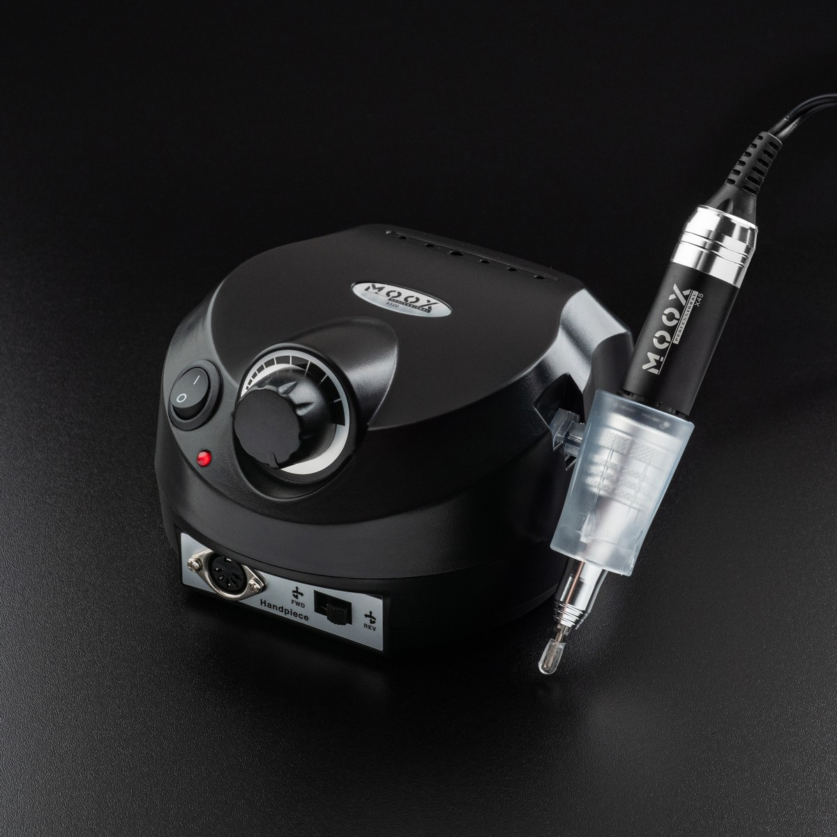 Фрезер для маникюра и педикюра MOOX X500 45 000 об/мин 65 W Чорний, фото 1