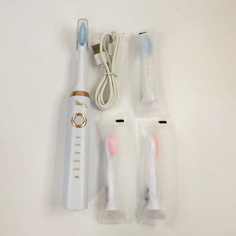 Електрична зубна щітка shuke sk-601 білий  ⁇  Зубна електрична щітка для двох  ⁇  Ультраз звукова IU-111