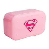 Таблетница для спорта Pill Box Organizer 2-Pack DC Supergirl, SmartShake sonia.com.ua
