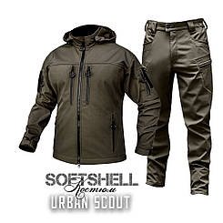 Комплект softshell "URBAN SCOUT" OLIVE