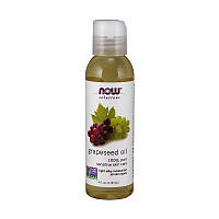 Масло виноградных косточек Grapeseed Oil (118 ml, pure), NOW sonia.com.ua