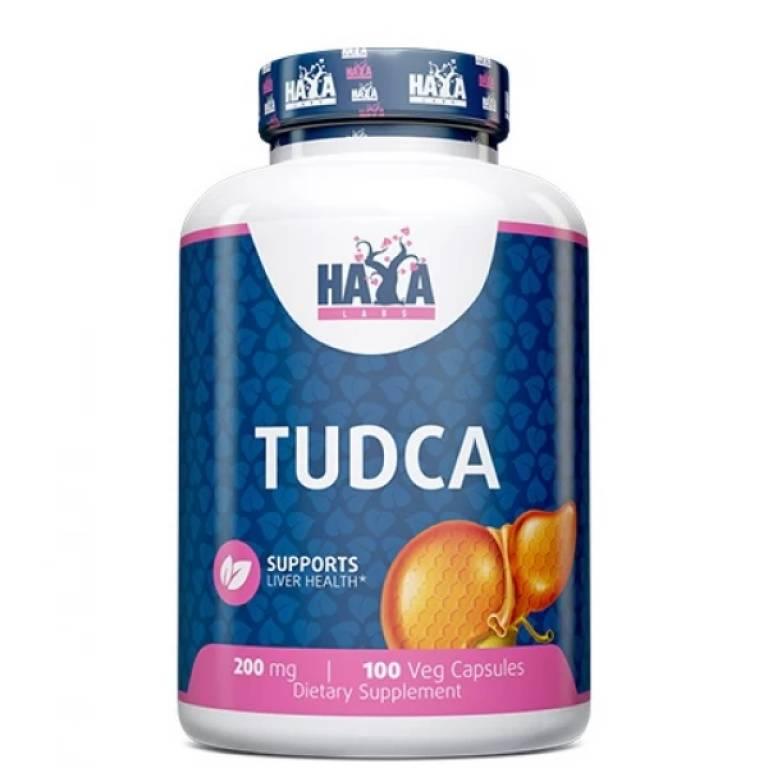 Тауроурсодезоксіхолева кислота Haya Labs Tudca 200 mg 100 veg caps, фото 1