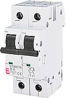 Автоматический выключатель ETIMAT 10 2p B (10 kA)