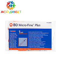 Шприцы BD Micro Fine Plus U-100 1 мл х 8 мм - 10шт