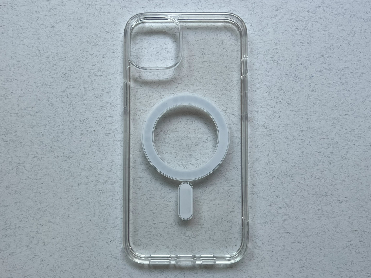 Apple iPhone 14 Plus чохол - бампер прозорий протиударний Clear Silicone Case Magnetic