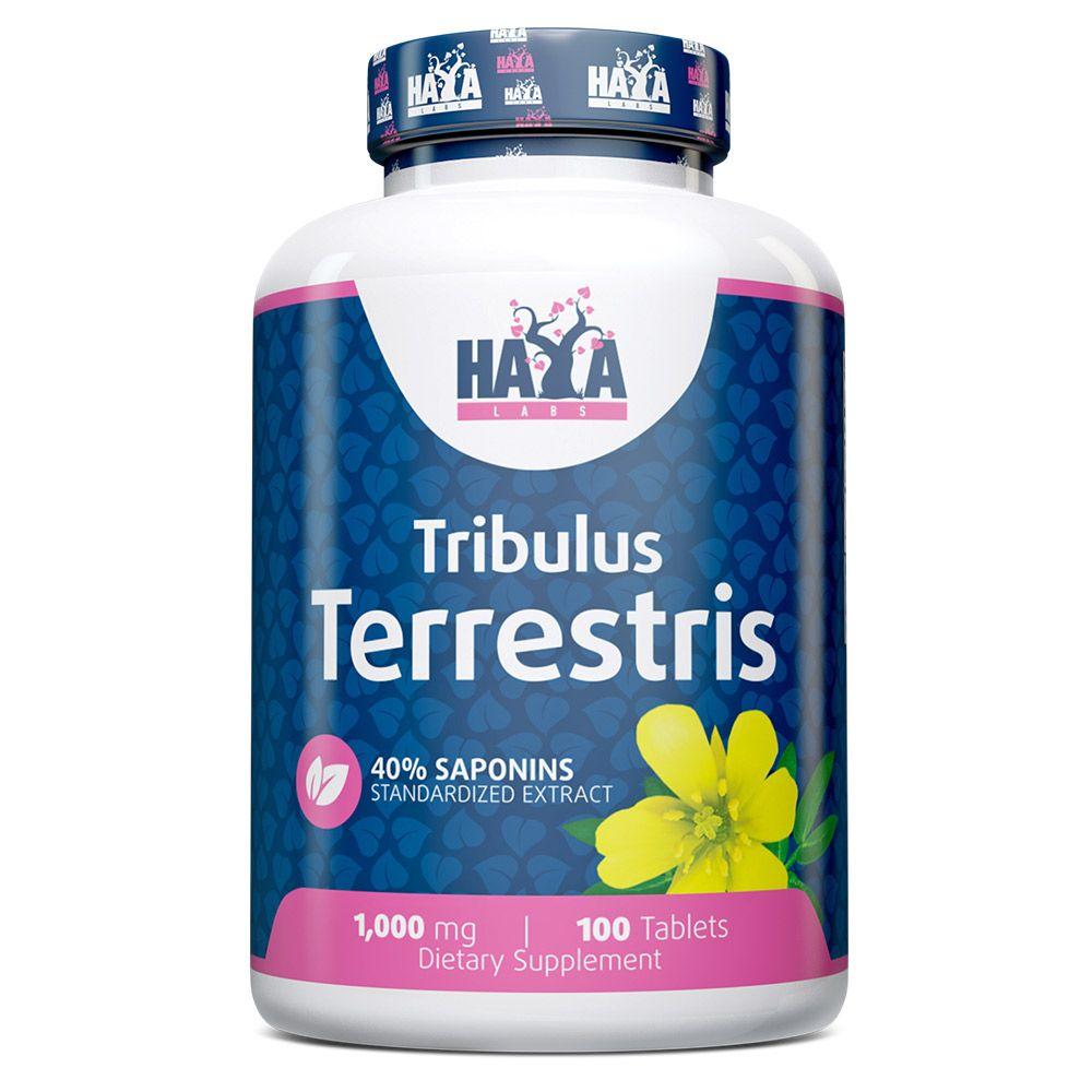 Трибулус Haya Labs Tribulus Terrestris 1000 mg 100 caps, фото 1
