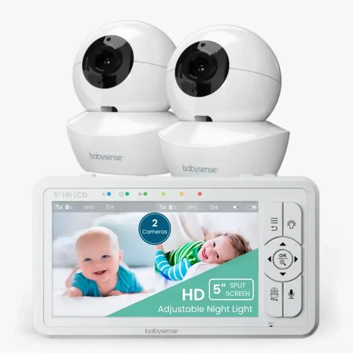 Video Baby Monitor HD S2 відеоспостереження подвійний монітор, фото 1