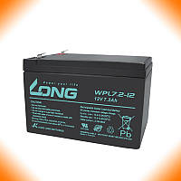 Акумулятор 7,2 Ah 12 В AGM Long WPL7.2-12 7,2 А•год