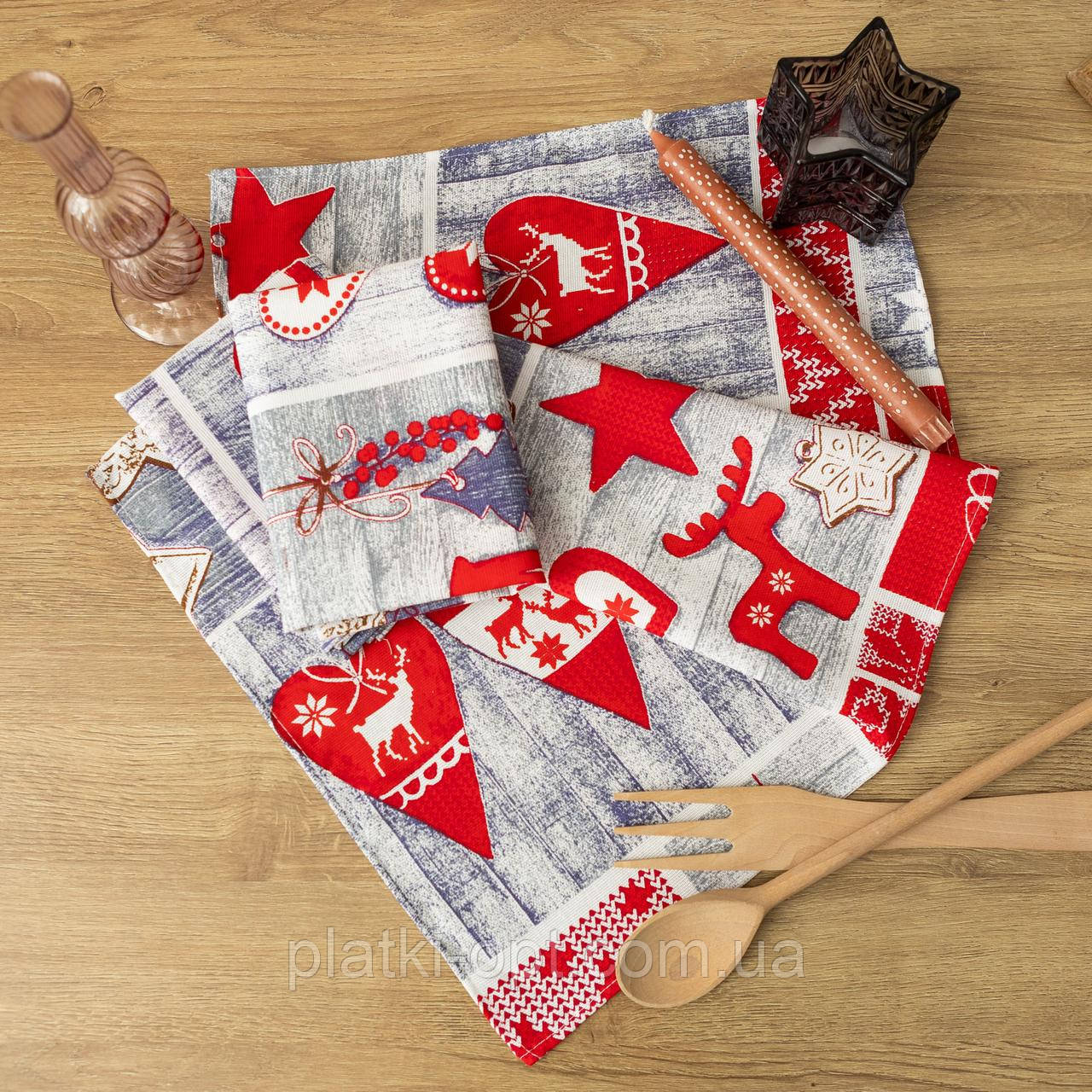 Рушник лляний великий "Чудеса" 75х40 см., фото 1