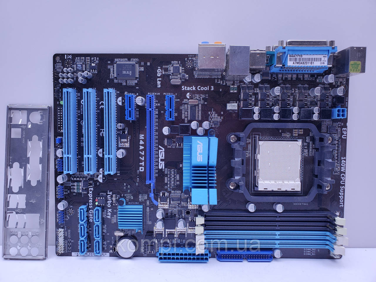 Материнська плата sAM3 ASUS M4A77TD (Socket AM3,DDR3,б/у)