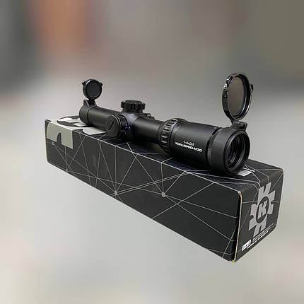 Оптичний приціл KONUS KONUSPRO M-30 1-4x24 IR, сітка Circle Dot з підсвічуванням, фото 1