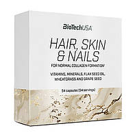 Биологически активная добавка для волос, кожи и ногтей Hair, Skin & Nails (54 caps), BioTech Найти