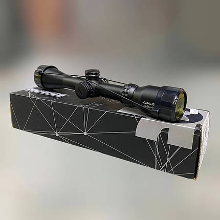 Оптичний приціл KONUS KONUSPRO-550 3-9x40 IR SFP, сітка Ballistic 550 з підсвічуванням, фото 1