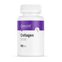 Коллаген (желатин) для суставов и связок для спорта Collagen (90 tabs), OstroVit 18+
