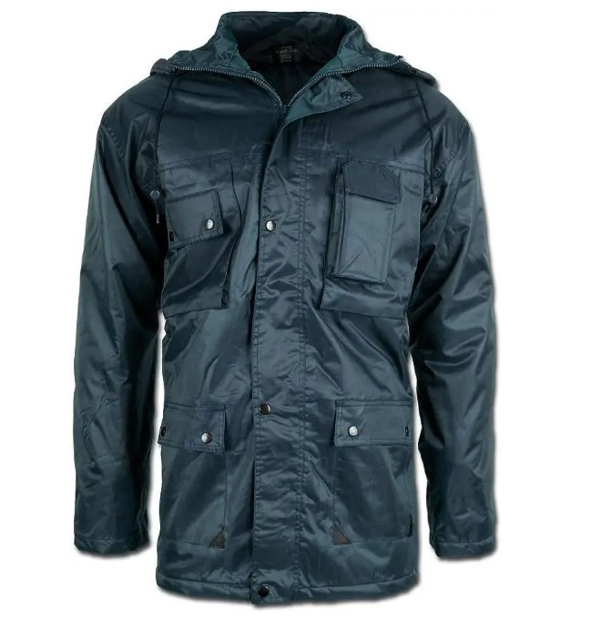 Куртка парка тактична з капюшоном Mil-Tec Dubon Dark Navy Blue 10150003-М