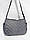 Сумка жіноча містка 4 кишені 34*28*17см сіра (5-0123), фото 2
