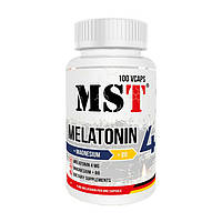 Пищевая добавка для улучшения сна Мелатонин Melatonin 4 mg (100 vcaps), MST Амур