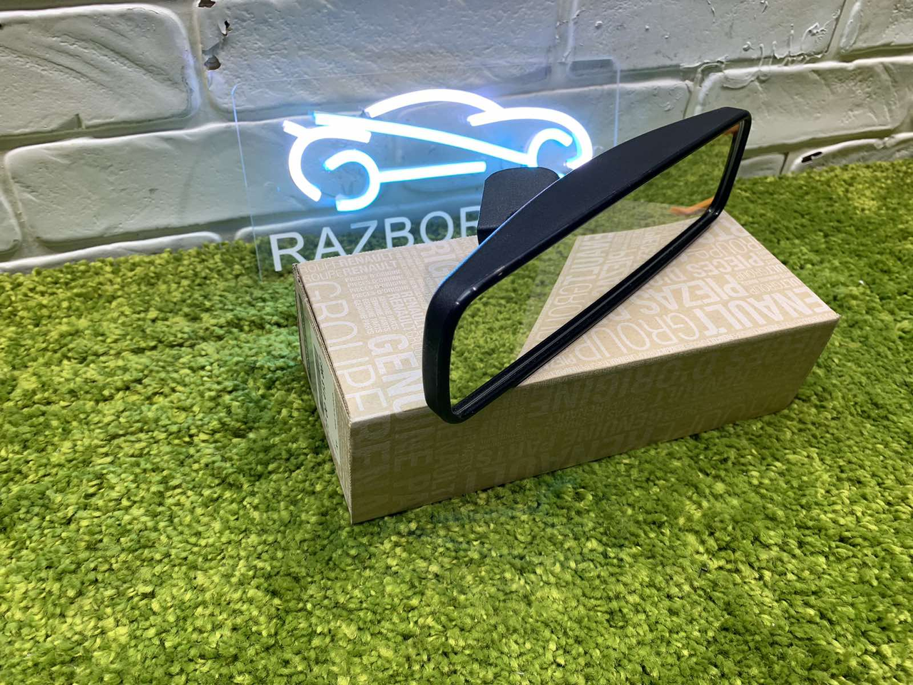 Дзеркало салону Renault Sandero 2 Рено Сандеро 2 (2013-...) Оригінал 7701349373, 7700413867, фото 1