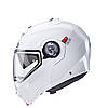 МОТОШОЛОМ МОДУЛЯР CABERG DUKE EVO КОЛІР WHITE METAL, фото 3